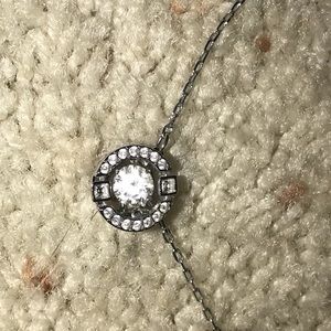 Swarovski Sparkling Dance Round Necklace